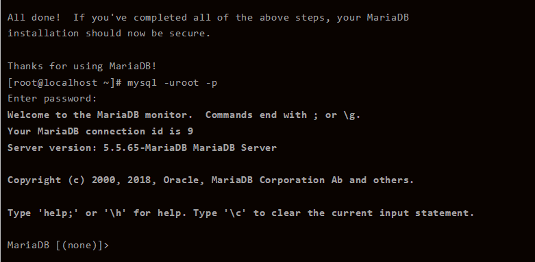 图片[6]-记录一次Centos 7下安装MariaDB的步骤-天煜博客