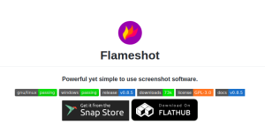 推荐一款开源的截图工具火焰截图Flameshot-天煜博客