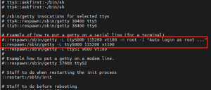 Hi3559C关闭开机串口自动登录root用户,强制输入账户密码登录 【转】嵌入式通过串口连接如何屏蔽自动登录-天煜博客